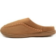 thumbnail image 5 of ABSOLUTE FOOTWEAR Mens/Gents Mules/Slippers/Indoor Shoes with Faux Fur Inner - Light Brown - US 11, 5 of 7