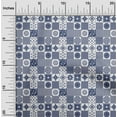 thumbnail image 2 of oneOone Cotton Cambric Blue Fabric Geometric Sewing Fabric By The Yard Printed Diy Clothing Sewing Supplies 42 Inch Wide, 2 of 4