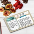 thumbnail image 4 of De Recetas, Tarjetas De Doble Cara, Cartulina Gruesa, Tarjetas Premium Para Bodas, Despedidas De Soltera, Eventos Especiales 20 Tarjetas Noticed HA044919-01, 4 of 6