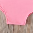 thumbnail image 4 of IROINNID Toddler Girls Sleeveless Solid Color Backless Cute Swimsuit, 4 of 9