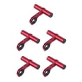thumbnail image 2 of bedienty Mountain Bicycle Handlebar Extender Universal Handle Bar Speed Meter Holder Extension Bracket Adapter Outdoor Frame Red Aluminum Alloy 5Set, 2 of 6