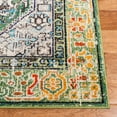 thumbnail image 4 of SAFAVIEH Madison Alys Vintage Traditional Area Rug, Green/Turquoise, 10' x 14', 4 of 9
