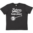 thumbnail image 3 of Inktastic Future Banjo Player Childs Music Youth T-Shirt, 3 of 5