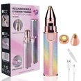 thumbnail image 1 of Portable 2 IN 1 Electric Epilator Eyebrow Trimmer Women's Body Facial Lip Epilator Rechargeable Mini Painless Razor Shave Shaver, 1 of 5