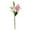 Pink, variant on White Lily Artificial Flowers Bouquet for Wedding Bride Shower Blessing Gift Home Decoration Faux Lilies Flower (Pink)