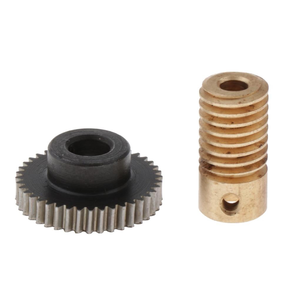 Modulus Worm Wheel Shaft Hole 1:40 Reduction Ratio