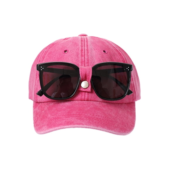 Ear Baseball Cap with Decor Adult Adjustable Cap for Outdoor Cycling Hiking Hat for Teens Men