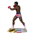 thumbnail image 3 of McFarlane Toys Movie Maniacs Rocky 1976 Apollo Creed 6-Inch Posed Figure with Printed Backdrop, Extra Head and Environmental Base, 3 of 6