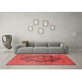 thumbnail image 3 of Ahgly Company Indoor Rectangle Oriental Red Industrial Area Rugs, 2' x 5', 3 of 4