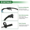 thumbnail image 3 of Unique Bargains ABS Wheel Speed Sensor ABS Sensor Anti-lock Braking System Sensor No.47510TBAA02 for Honda Civic 2015-2022 1 Pc Rear Right, 3 of 7