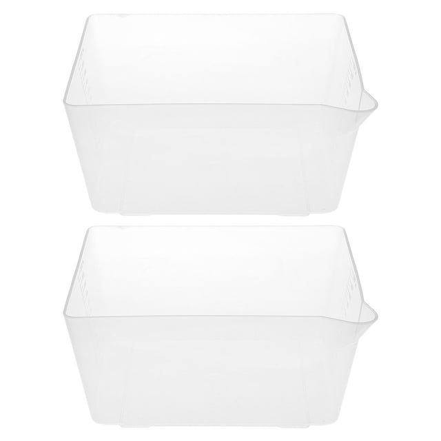 ColoMX 2 tazones de plástico transparente de 1200 ml para pesar, bandeja reutilizable para servir, báscula digital, bandeja de pesaje transparente para alimentos de cocina.