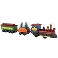 thumbnail image 4 of Northlight Animated Christmas Train Set Carrying Frosted Pine Trees - 9-Piece, 4 of 6