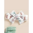 thumbnail image 5 of Cenuakty Baby Girls Shorts Set, Sleeveless Lace Patchwork Romper with Cow/Rainbow Print Shorts and Hairband, 5 of 9