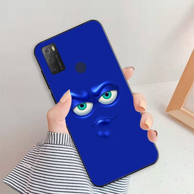 Funda Para TCL 20Y 6156D 20E 6125F 6125D 6.52 " Cubierta Trasera Del Teléfono Carcasa De Tpu De Silicona Suave Moda Color De Dibujos Animados Impreso Pintura