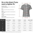 thumbnail image 4 of Naloa Weave Geometric Men's T-Shirt Sport T-shirt Men's Basic Tee Casual Men's Shirt, Round Neck, Short Sleeves - Small, 4 of 5