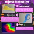thumbnail image 3 of Uv Fluorescent Tape Color Luminous Tape Photography Stage Props Luminous Tape (6-Color Set), 3 of 8