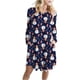 thumbnail image 1 of Vestido de mujer con estampado navideño de ropa de dibujos animados FleinngHoz JD710495426, 1 of 6