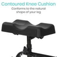 thumbnail image 6 of Vive Mobility Knee Scooter Walker - Steerable Scooter for Broken Leg, Foot, Ankle, Black, 6 of 10
