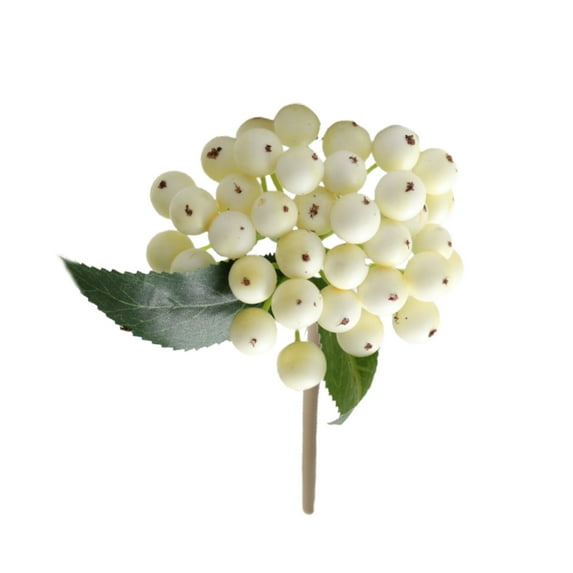 Yuedong Flower Arrangement Accessories Berry Artificial Berries Eco-friendly Living Room Decoration 8 Colors Small Fruit Bunches