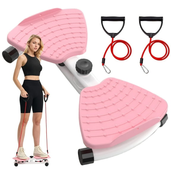 Arsvita Waist Twister Machine with Resistance Bands - 300 lbs Weight Capacity, Non-Slip Twist Board, Noiseless Ab Twister for Belly Fat Loss, Home Gym Equipment for Women/Men