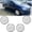 Chrome, variant on 16 inch Set of 4 Hubcaps for Nissan Sentra 2013-2019,Wheel Rim Covers for Nissan Leaf 2011-2017,Snap on Installation,Lacquer