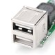 thumbnail image 5 of Módulo Reductor De Potencia, 93% De Eficiencia De Conversión Salida Estable Cableado Fácil Módulo Reductor De CC A CC Puerto USB Dual Para Uso Industrial, 5 of 7