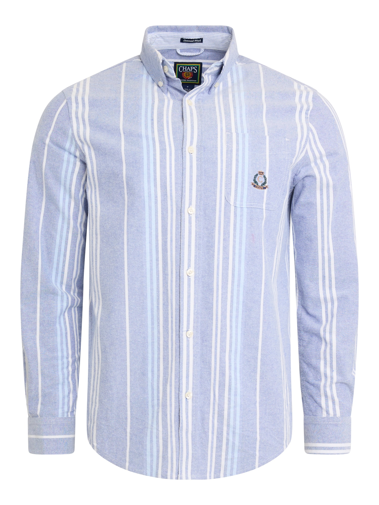 Chaps Men’s and Big Men’s Heritage Cotton Oxford Shirt, Sizes S–2XL