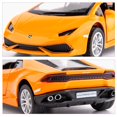 thumbnail image 4 of Coche de juguete TGRCM-CZ Huracán a escala 1/36 fundido a presión para niños, color naranja, 4 of 7