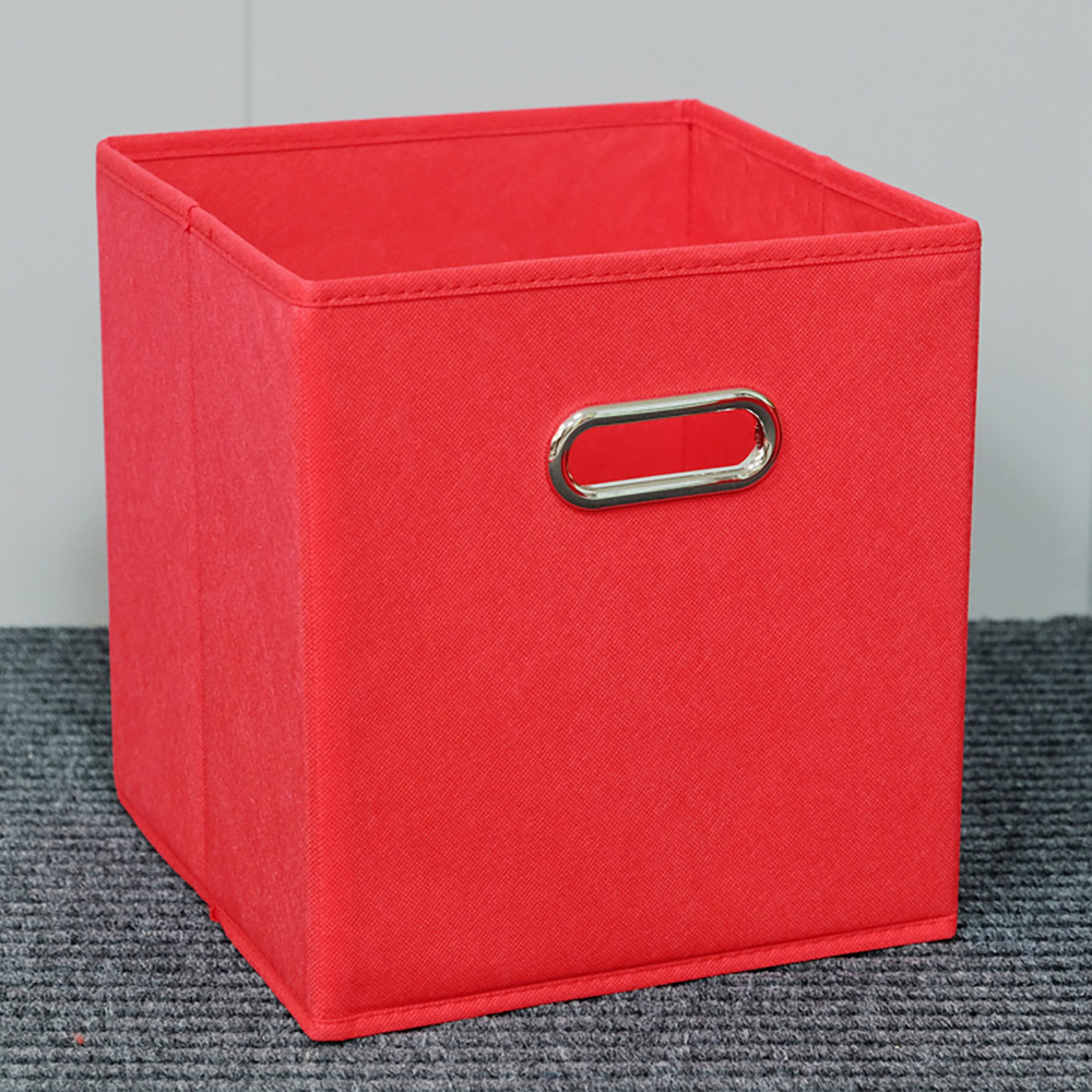 Foldable Fabric Cube Storage Bins Easy To Assemble Foldable Design