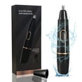 thumbnail image 1 of Tondeuse Étanche IPX7 pour Oreilles et Nez avec Charge USB, pour Hommes et Femmes, Lames en Acier Inoxydable, Étui de Protection Inclus, Toilettage Personnel, 1 of 9