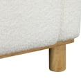 thumbnail image 4 of Cterwk Boucle Fabric Armchair Accent Chair for Living Room, Bedroom, Office, White, 4 of 6