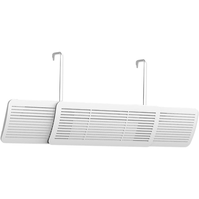 Deflector de aire para aire acondicionado - Deflector de aire universal para aire acondicionado - Ajustable - Retráctil, no requiere perforaciones - Apto para aires acondicionados de pared