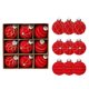 thumbnail image 5 of Juego de 9 Adornos Navideños Xihbxyly con Forma de bola, 5 of 7