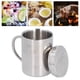 thumbnail image 5 of Taza de café ANGGREK Acero Inoxidable Reciclable Doble Pared 400 ML, 5 of 8