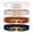 Black+Brown+Beige+White, variant on SUOSDEY Set of 4 Elastic Belts for Women Skinny Fashion Belt for Dress with Gold Buckle