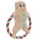 thumbnail image 3 of Juguete de peluche navideño para perros, juguete interactivo para masticar con cuerda de algodón para mascotas pequeñas y medianas, 3 of 5