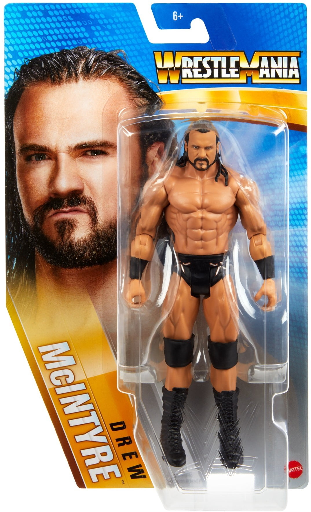 WWE Wrestlemania Drew Mcintyre Action Figure, 6-In / 15.24-Cm Collectible