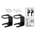 thumbnail image 1 of 2x Baseball Holder Storage Rack Shelf Wall Mount Display Stand Organizer black, 1 of 8