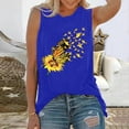 thumbnail image 2 of outfmvch tank top for women summer printing shirt casual tank tunic tops blouse womens tops, 2 of 6