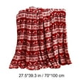 thumbnail image 3 of PALIFEUR Christmas Throw Blanket, Super Soft Warm Snowflake Blanket for Couch Bedroom, Christmas Flannel Blanket, Microfiber Thicken Blankets for Holiday Party Home Decorations, 40 x 28 Inch, 3 of 7