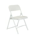 thumbnail image 3 of (Pack of 4) NPS 800 Series Premium Lightweight Plastic Folding Chair, Bright White, 3 of 8