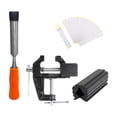 thumbnail image 4 of Almencla Golf Club Grip Kit Convenient Professional Regripping Accessories Bench Vise Orange Handle, 4 of 8