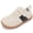 Beige, variant on STQ KIDS Wide Toe Box Barefoot Shoes Boys Girls | Wide Toe Box,True Barefoot Feel,Breathable Soft Upper,Flexible Durable Outsole,Hook And Loop Closure DarkGrey B4