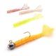 thumbnail image 2 of Anzuelo de plomo de tres etapas, anzuelo fino para pesca con microraíces, cebo blando, pesca fina, perca, besugo negro, pez mandarín, loco, 2 of 4
