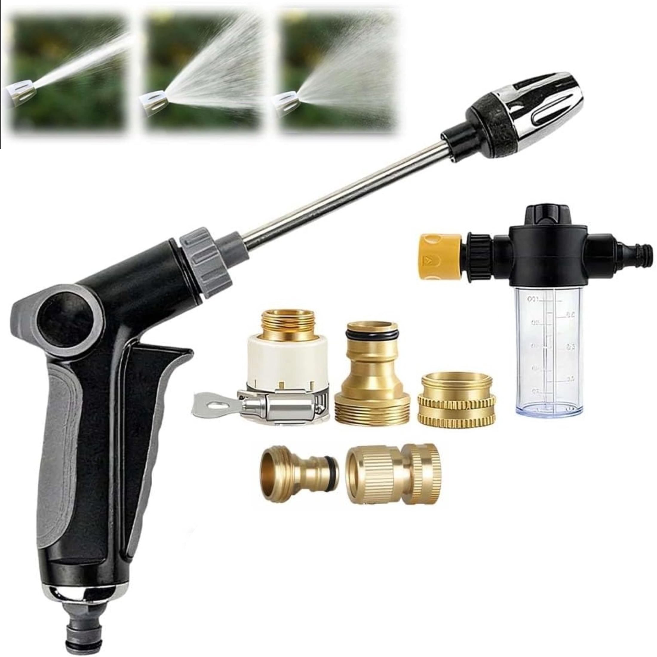 2026 Upgrade Turn Any Hose into a High Pressure Water Cleaning Jet Power Jet Washer
