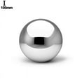 thumbnail image 1 of Steel Hollow Viewing Ball Mirror Polished Sphere For Home Garden, 1 of 8