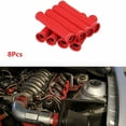 thumbnail image 1 of General Red Car 8pcs Spark Plug Wire Boots Insulation Cover Protective Film Inner Bag Protective Cover-, 1 of 4