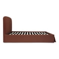 thumbnail image 3 of Moe's Home Collection Joan Fabric Queen Storage in Brown, 3 of 5