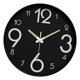 thumbnail image 5 of Reloj de pared que brilla en la oscuridad, relojes decorativos, números luminosos, reloj para Estilo C, 5 of 9