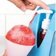 thumbnail image 6 of Nostalgia Snow Cone Maker and Shaved Ice Machine with 360 Degree Clear Chamber and Drip Tray, Blue, 6 of 12